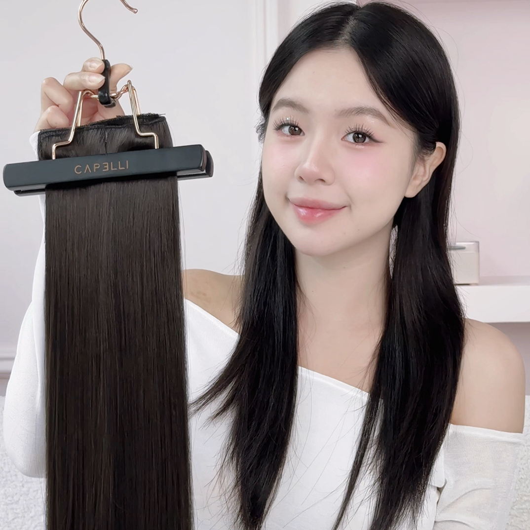 Cách Đeo Và Bảo Quản Tóc Kẹp 3 Phím Capelli